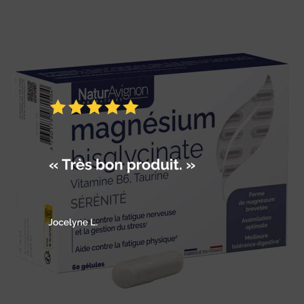 Magnésium Bisglycinate : Complément Alimentaire Magnésium Vitamine B6