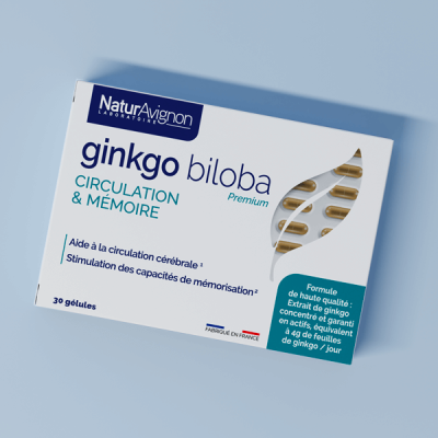 Ginkgo Biloba : complément alimentaire - Mémorisation et Concentration