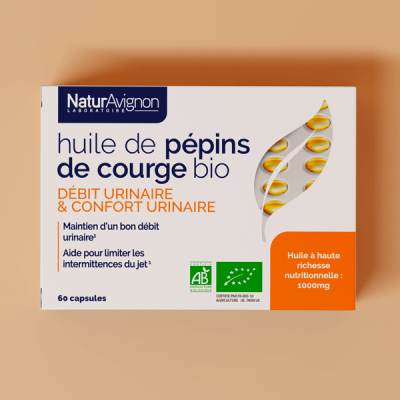 Huile de Pépin de Courge bio en Gélule | 1000 mg