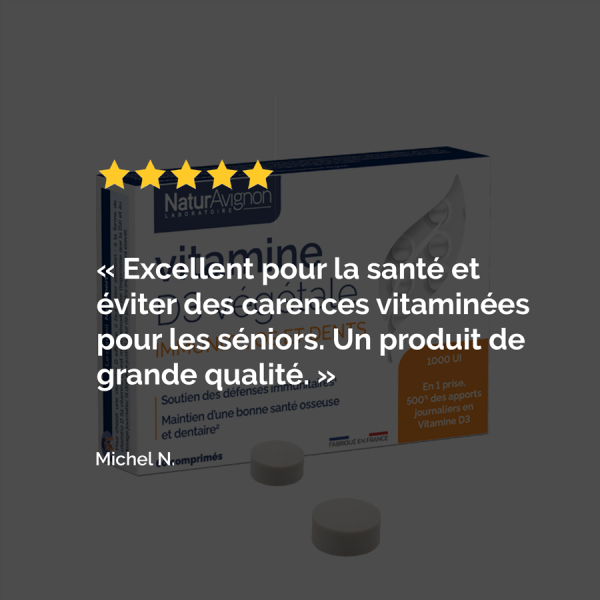 Vitamine D3 Végétale : Complément Alimentaire Immunité