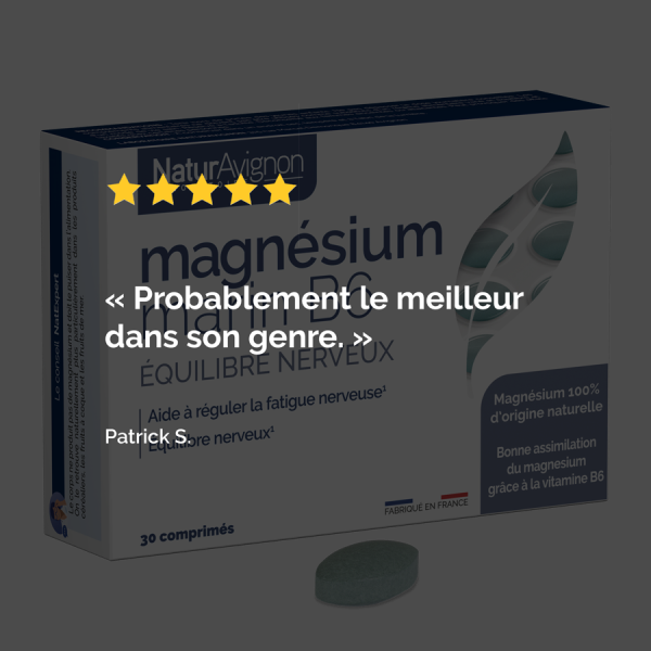 Magnésium Marin - B6 : Complément Alimentaire Magnésium Vitamine B6