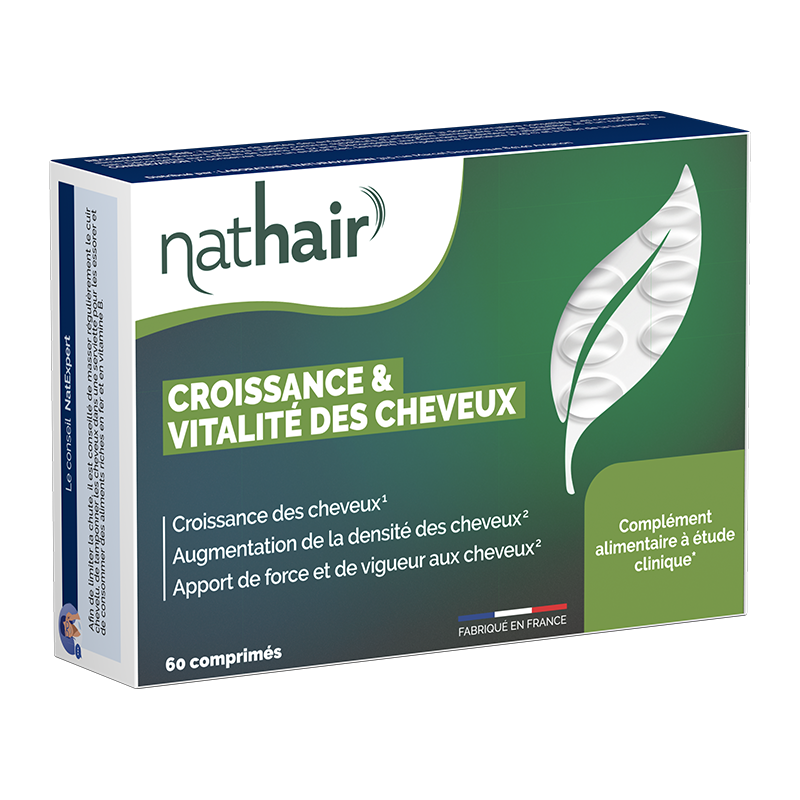 Croissance & Vitalité des cheveux Nathair : stimule la croissance