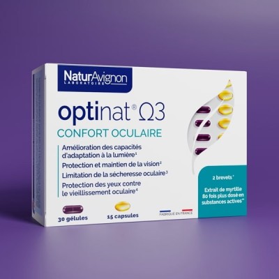 OptiNAT Oméga 3 : Complément alimentaire pour les yeux