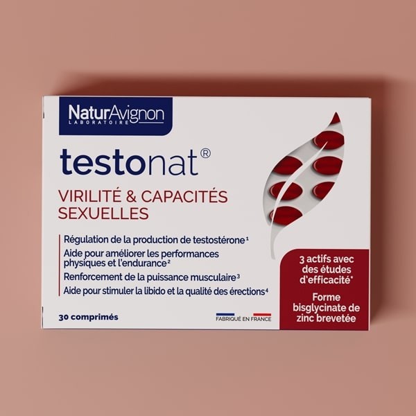 TestoNAT : Complément alimentaire Libido & Téstostérone