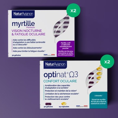 Duo Optinat & Myrtille : pour limiter la fatigue oculaire