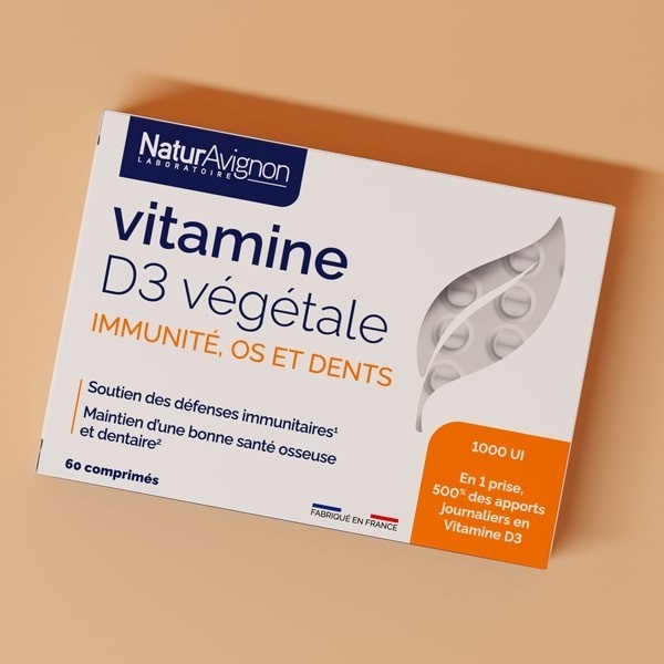 Vitamine D3 Végétale : Complément Alimentaire Immunité