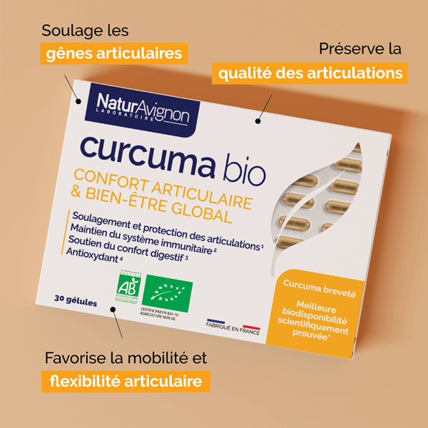 Curcuma haute assimilation bio - Confort articulaire