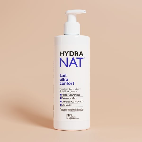 Hydranat : Lait corps hydratant & apaisant pour les Femmes