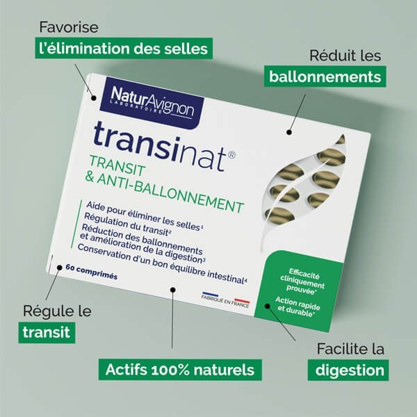 Transinat : Complément Alimentaire pour le transit