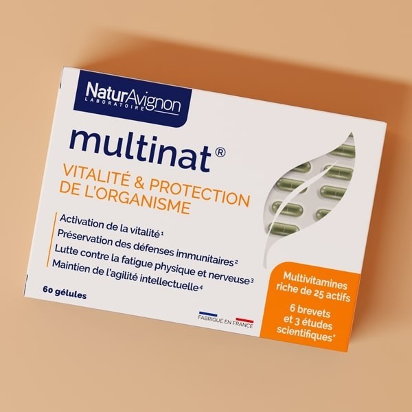 MULTINAT Complément alimentaire Vitalité et Immunité