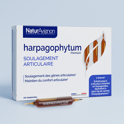 Harpagophytum Premium en Ampoules - Articulations