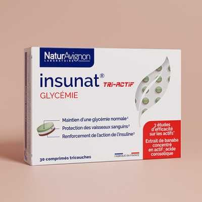 InsuNAT Tri-Actif : Compléments Alimentaires Glycémie